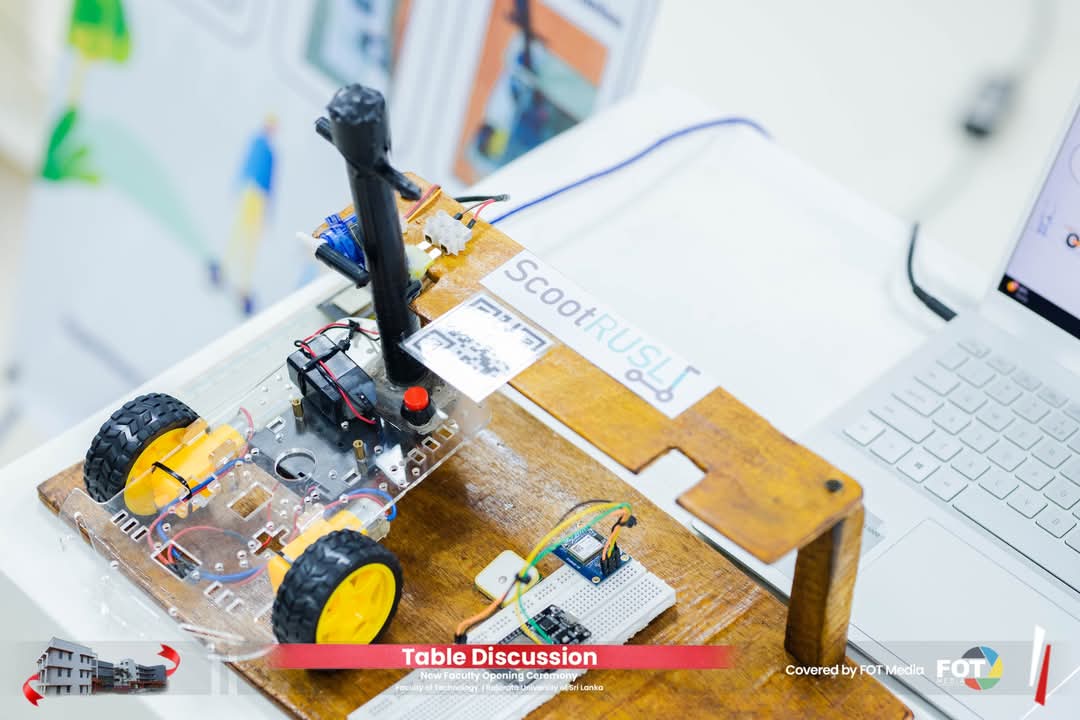 ScootRUSL scooter rental IoT control UI